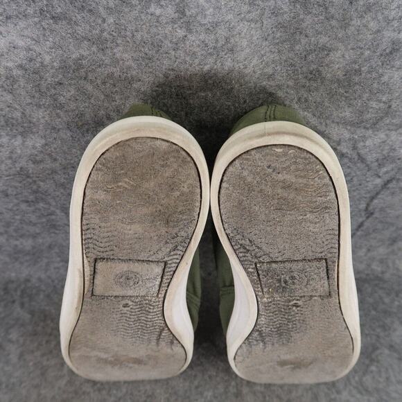 Mossimo Shoes Womens 8 Slip On Sneaker Flats Casual Canvas Green Comfort Active - Picture 10 of 13